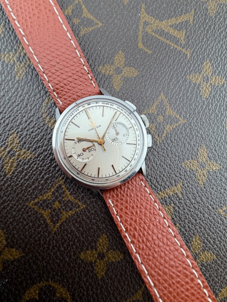 Omega Chronograph Caliber 320 Steel Case Top Conditions Men Swiss Made