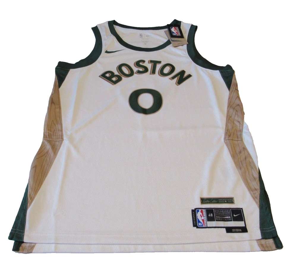Nike Authentic Large 48 NBA Swingman City Jayson Tatum Boston Celtics Jersey