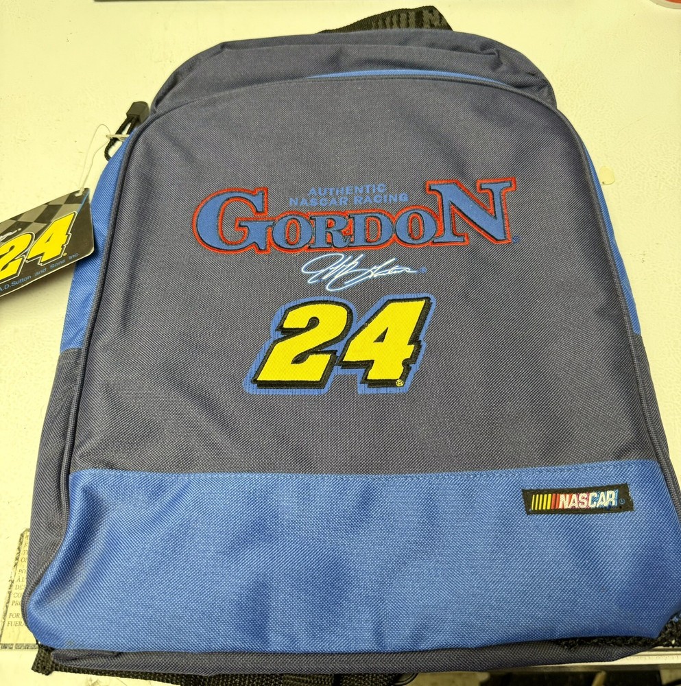 Jeff Gordon #24 NASCAR Backpack New With Tags