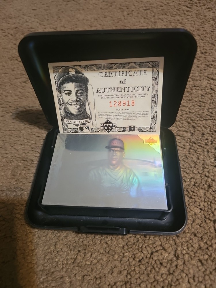 1992 Upper Deck Limited Edition Hologram Baseball Card Set