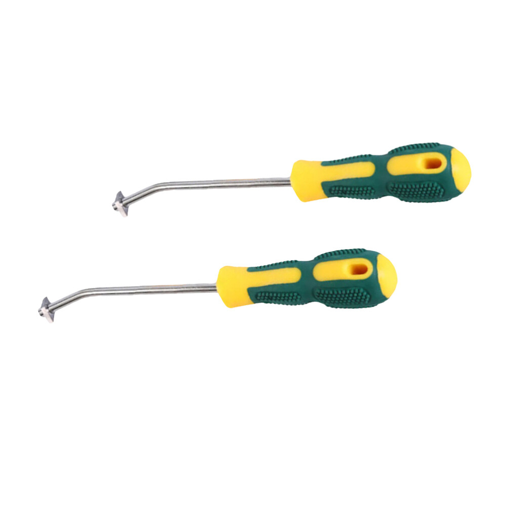 2Pcs Manual Grout Cleaning Brush for Floors and Tile