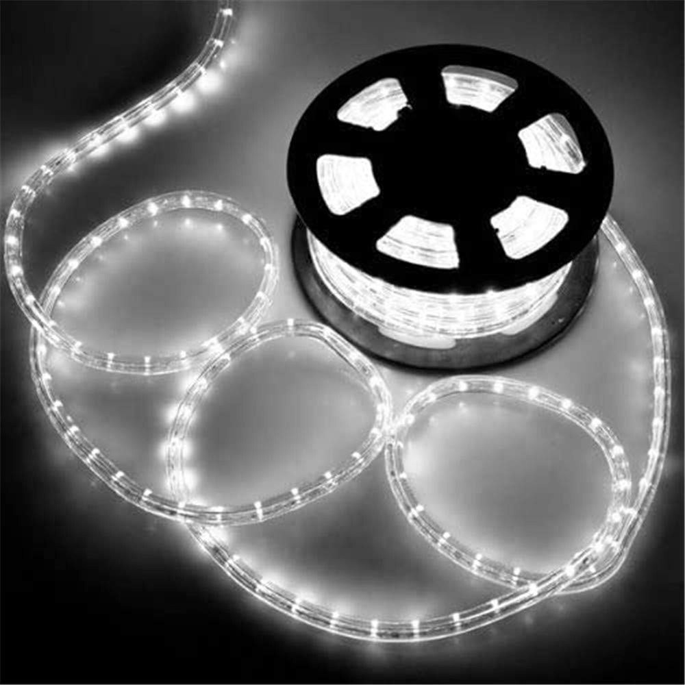 100FT 720 LED Connectable Rope Lights - Waterproof Outdoor Tube Lighting