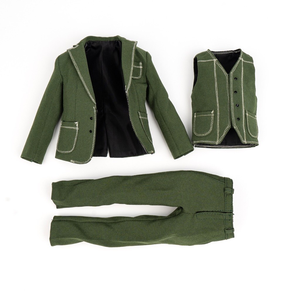 Suit & Pants & Vest for Warrior Model SN008 1/6 Scale Action Figure