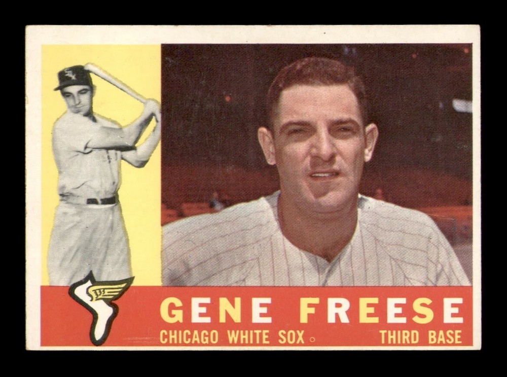 1960 Topps #435 Gene Freese EX-MT Baseball Card OBG Graded
