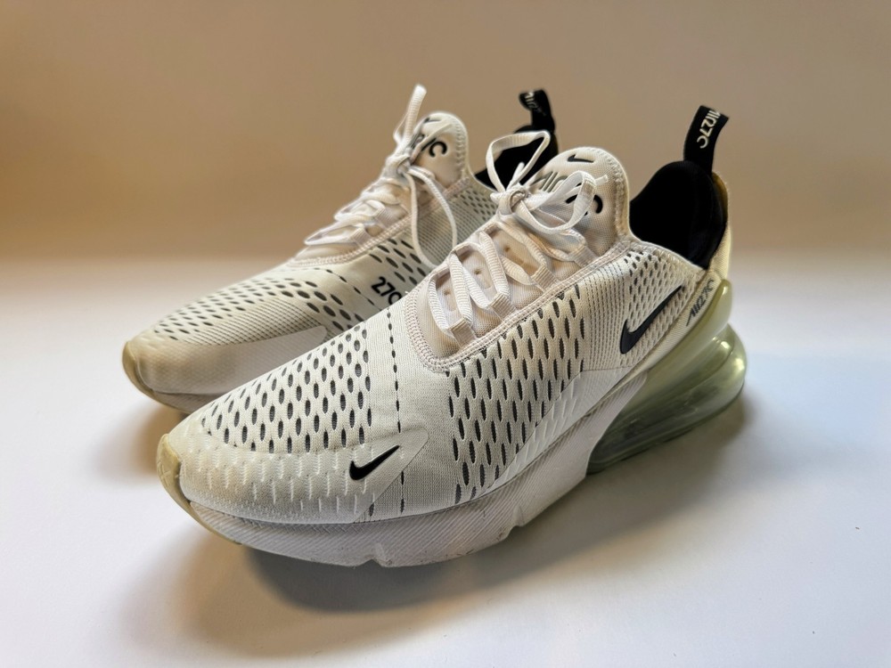 Nike Air Max 270 White Black Size 11 AH8050-100 [FLASH SALE]-image