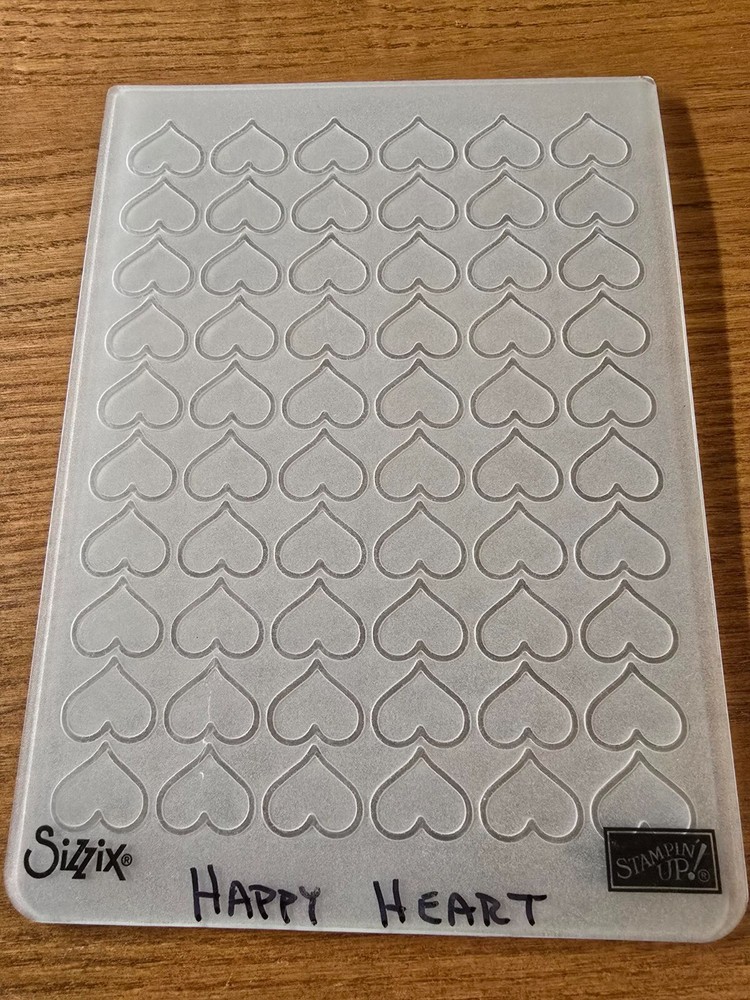 Stampin' Up! Happy Heart Embossing Folder