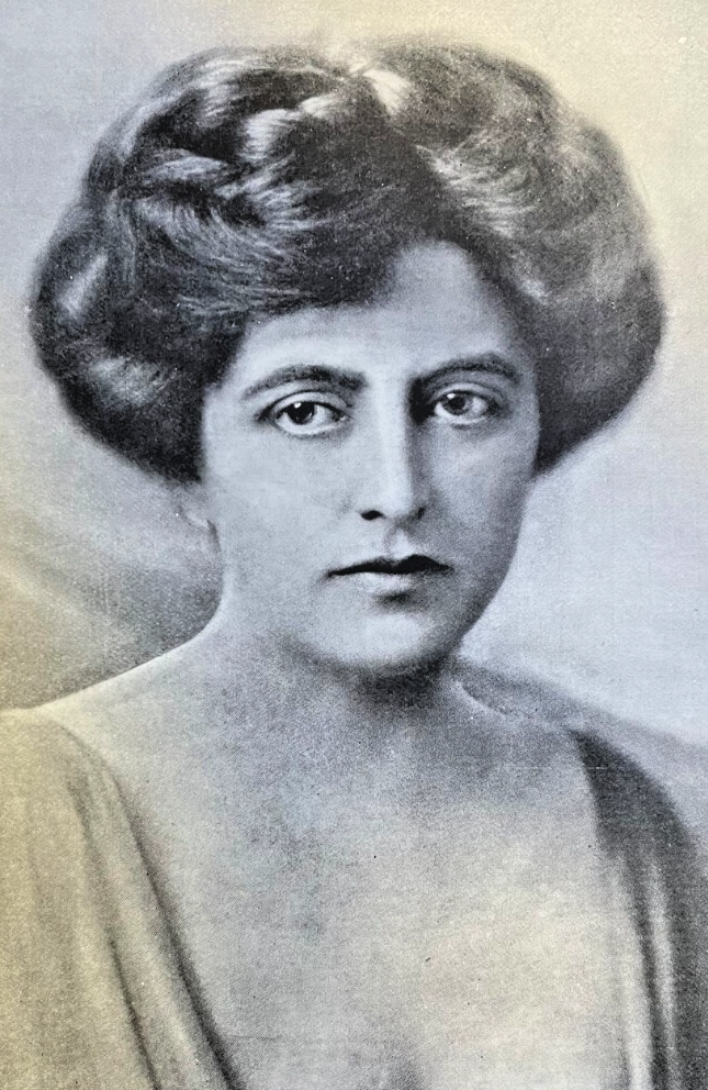 1911 Vintage Magazine Illustration Actress Maxine Elliott