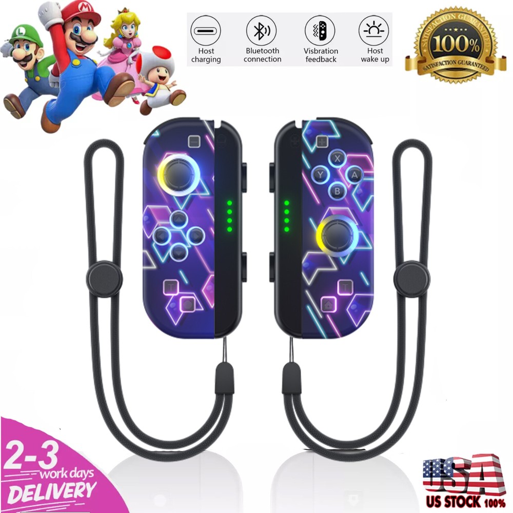 Wireless Controller For Nintendo Joy Con Left & Right Gamepad Switch Oled