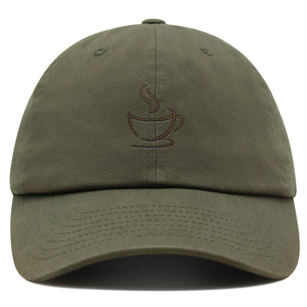 JPAK Coffee Cup Silhouette Premium Dad Hat Premium Cotton Strapback Foodie