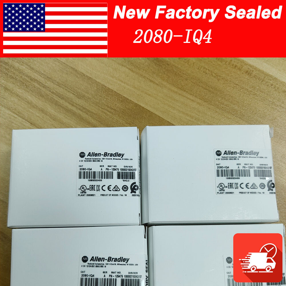 2080-IQ4 AB Micro800 4 Point IEC Digital Input Spot Goods Brand New in Box!