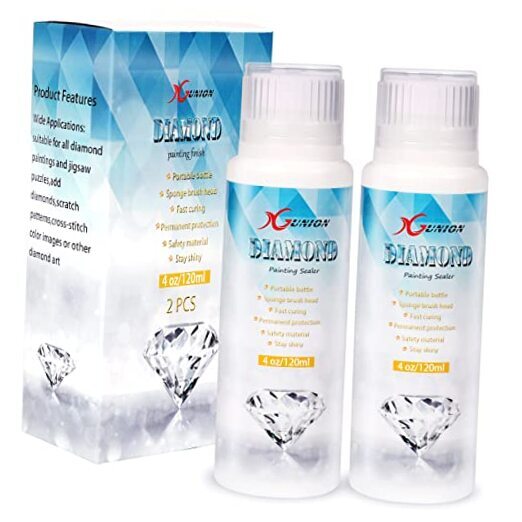 Diamond Painting Sealer 2 Pack 240ML 5D Diamond Painting Glue Sealer 8OZ