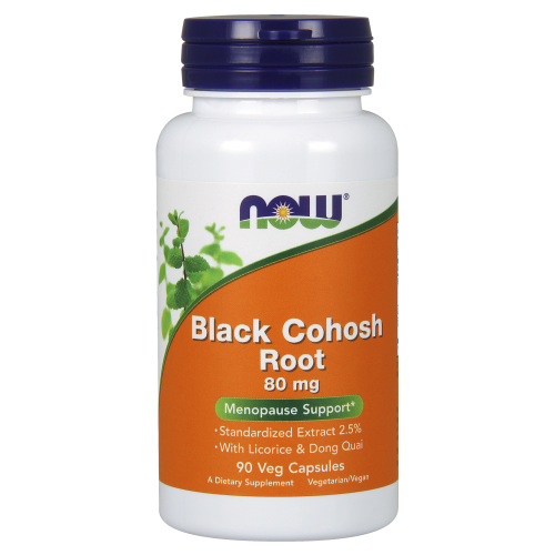 Now Foods Black Cohosh Root 80 MG 90 Capsules