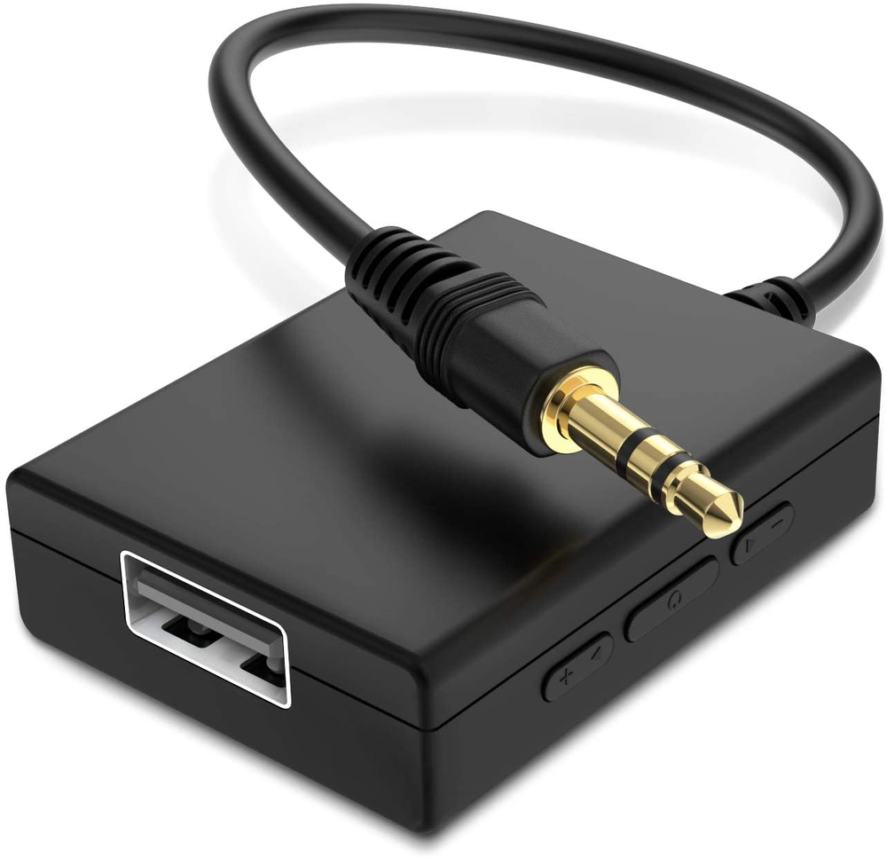 USB to Aux Audio Adapter, 3.5Mm Male to USB Female for Playing Music with USB Dr