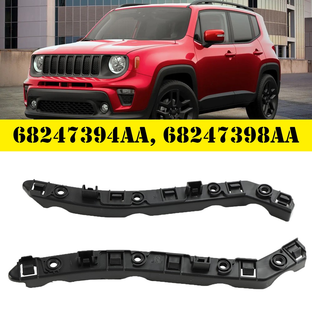 Bumper Bracket Set For Jeep Renegade 2015-2022 Front Driver and Passenger SideU4