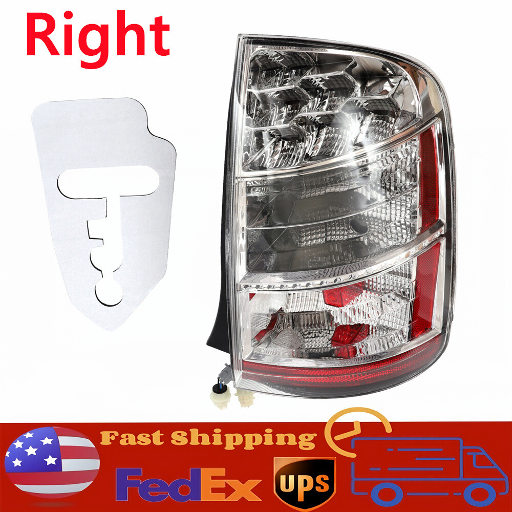 Right Tail Light Assembly For Toyota Prius Passenger Side Rear Lamp 2004-2009