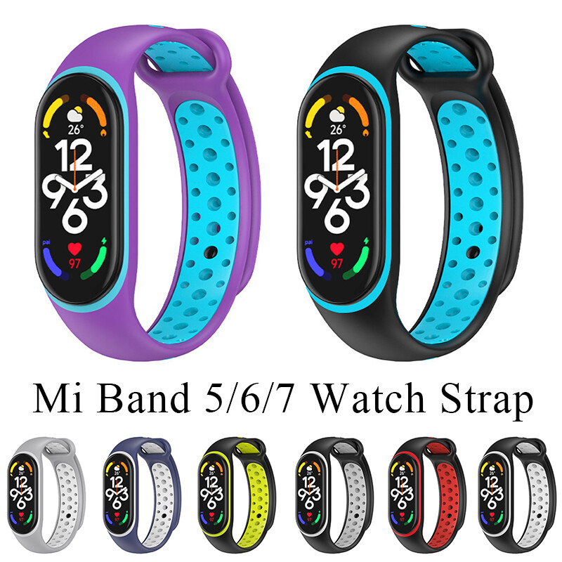 ✿ For Xiaomi Mi Band 7/6/5 Band Replacement Silicone Watch Band Strap #88