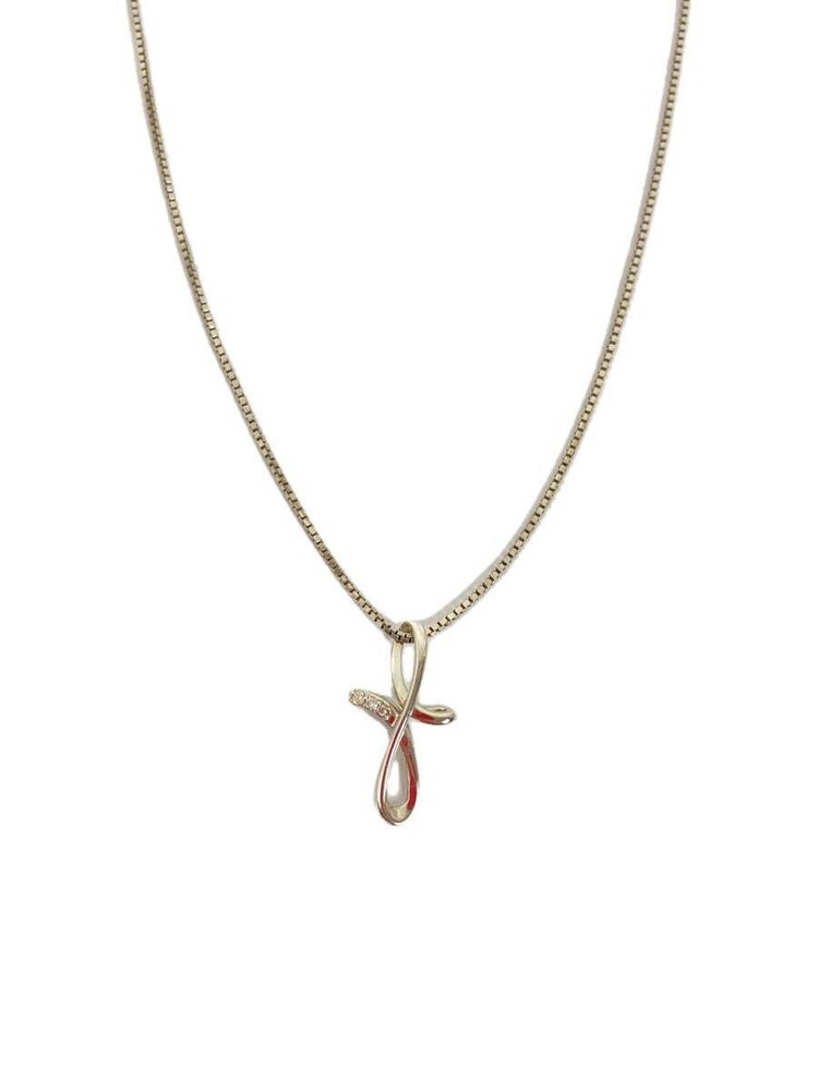 Pareage/Necklace/Sv925/Silver/Top Included/Ladies 118