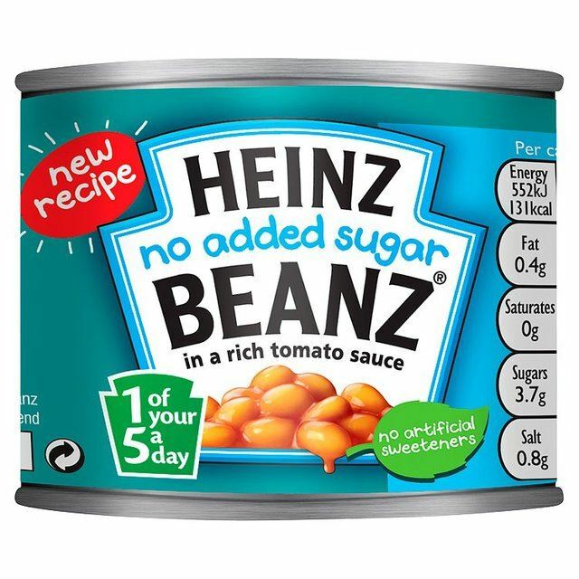 Heinz Beanz No Sugar Added - 200g (0.44lbs)