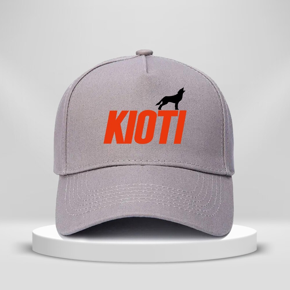Kioti Tractor Logo Print Hat 5-Panel Baseball Cap Unisex Adult