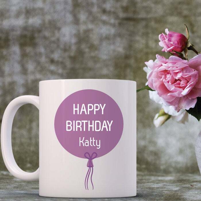 Personalized Coffee Mug For Women Happy Birthday Mug Custom Birthday Present