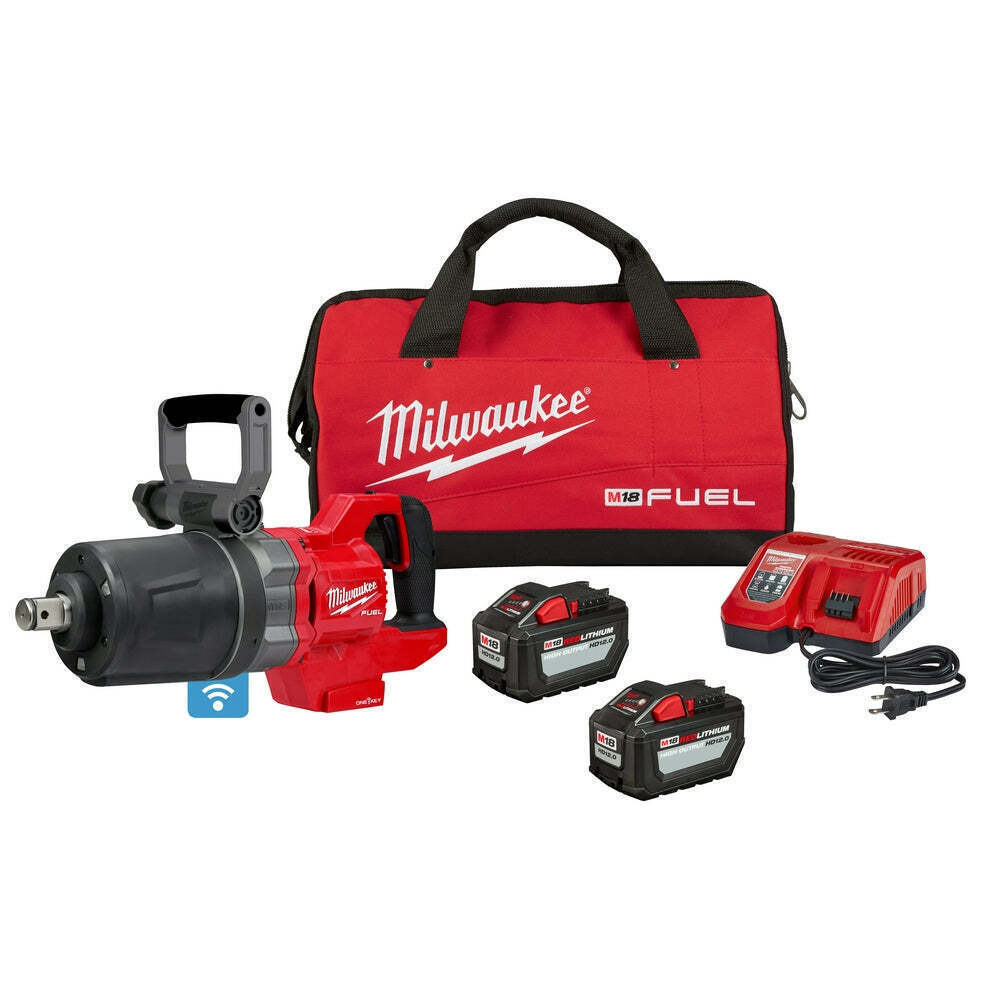 Milwaukee M18 FUEL 18V 1-inch D-Handle High Torque Impact Wrench Kit 2868-22HD