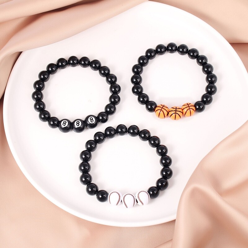 Wristbands Imitation Beads Accessories for Teens Adults Gifts