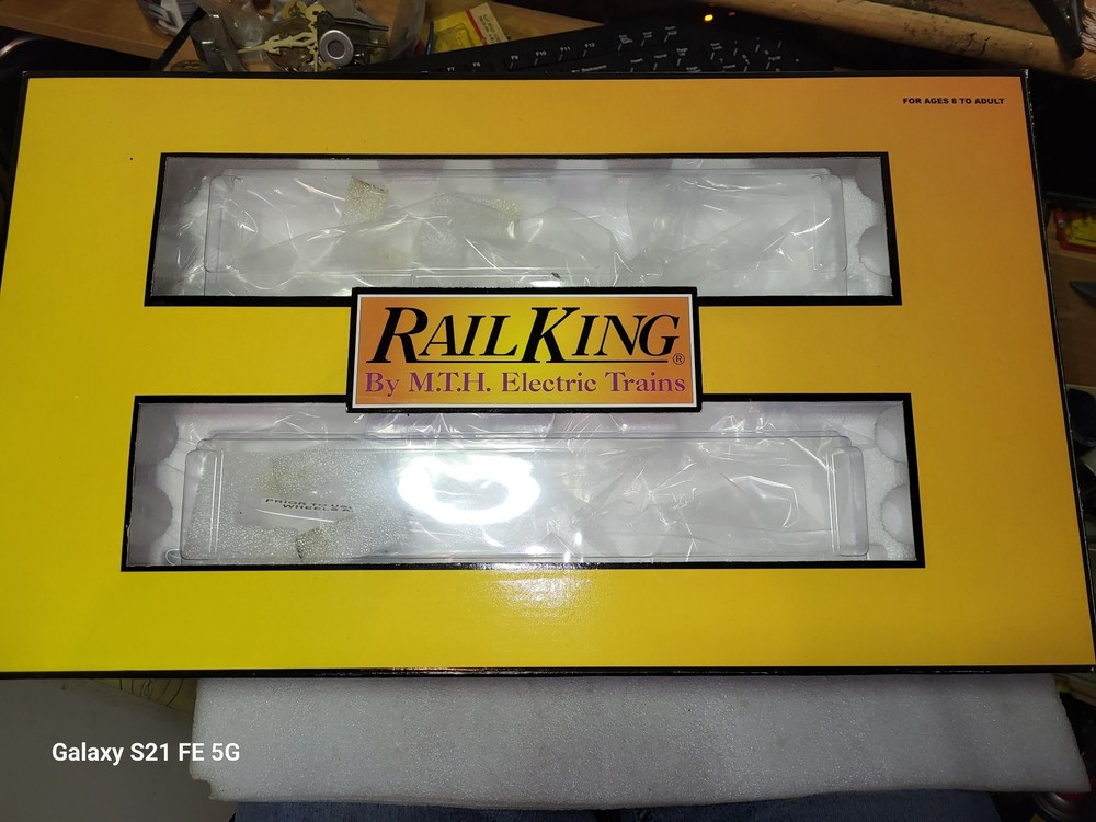 Rail King CTA 2 Car 3200 Non Powered Subway Car Empty Box