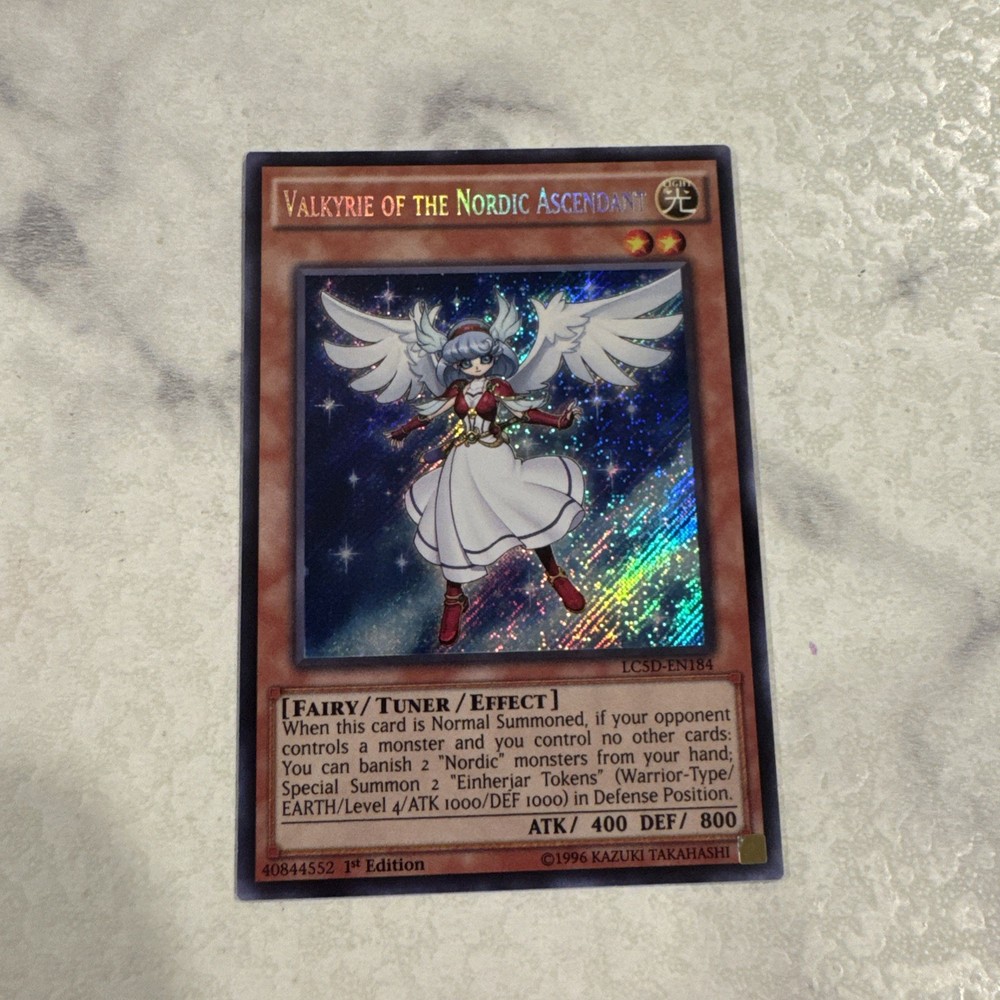 Valkyrie of the Nordic Ascendant LC5D-EN184 Legendary Collection 1st Ed