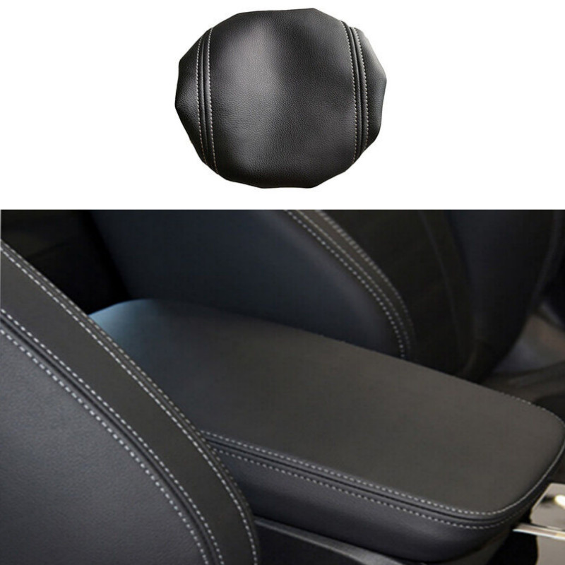 BMW X3 2018-2023 Black Leather Center Console Armrest Cover