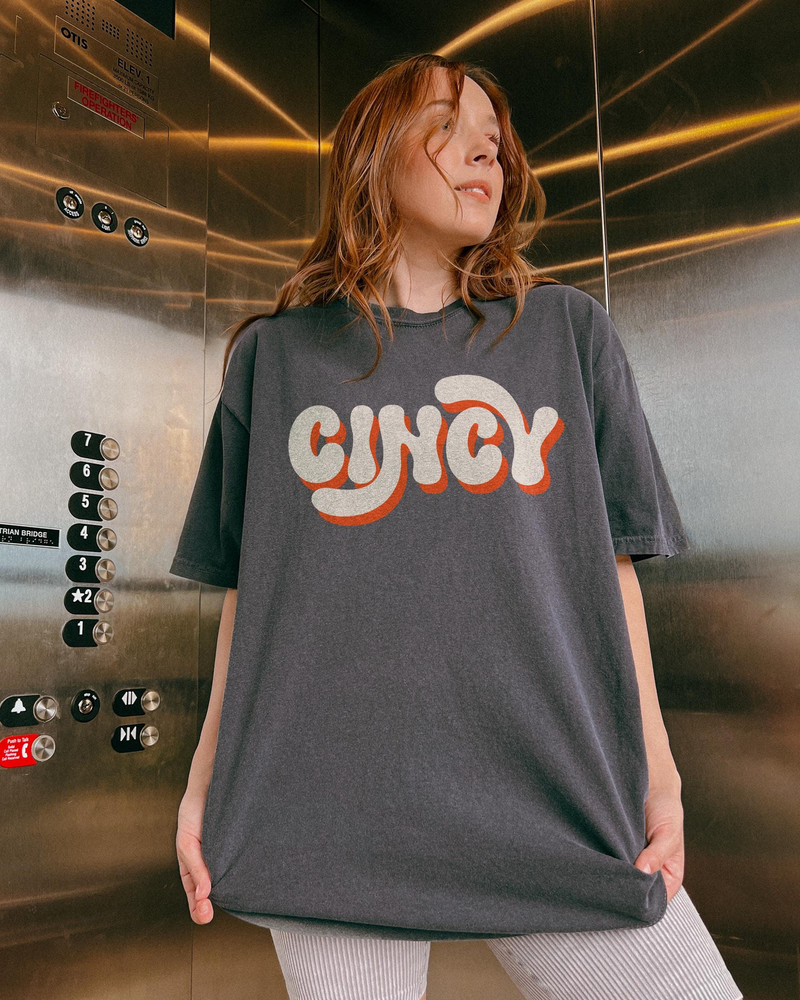 Cincy Cincinnati Bengals Vintage Look Tshirt