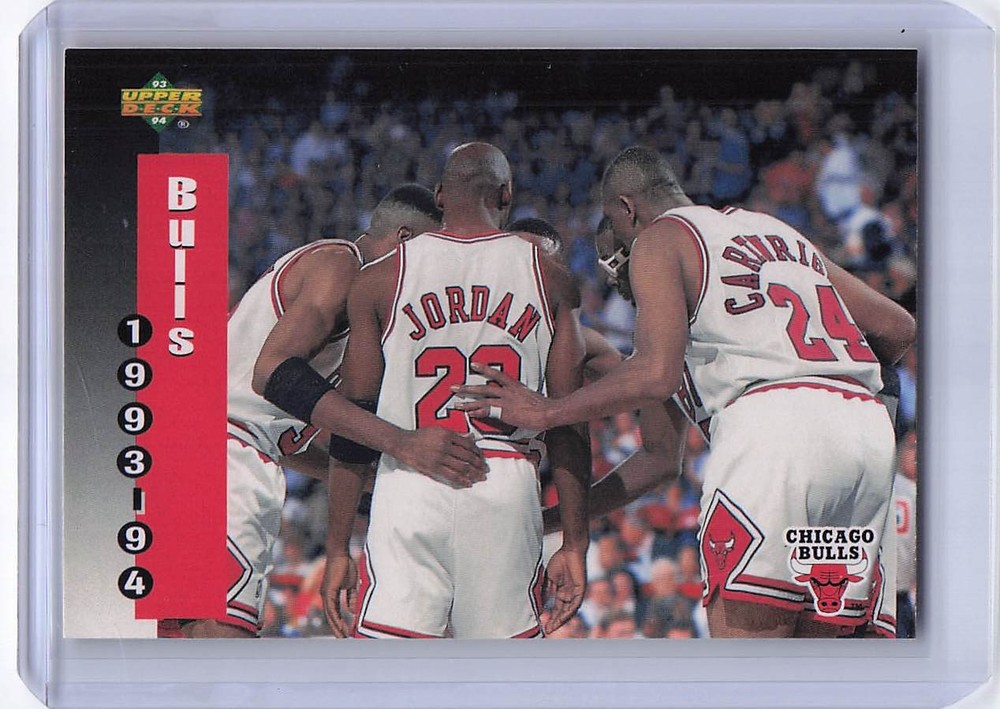 1993-94 Upper Deck Chicago Bulls Card #213 Michael Jordan Era