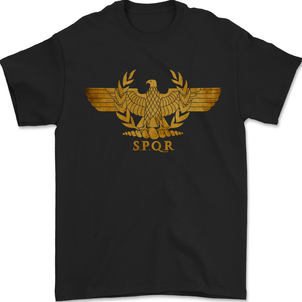 Sparta Eagle Gym Bodybuilding Training Mens T-Shirt 100% Cotton