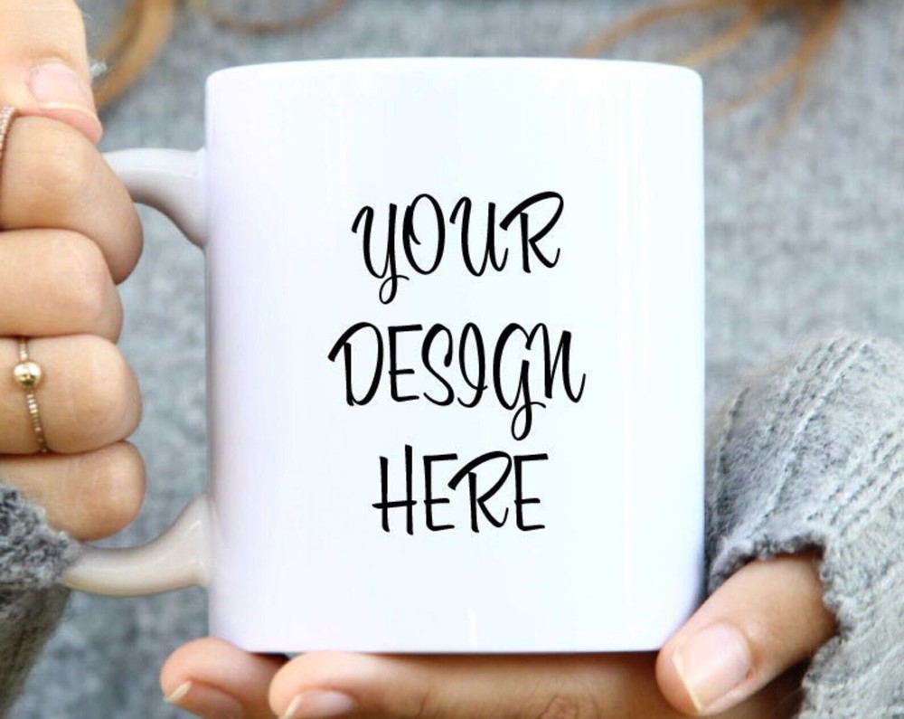 Personalized Mug Custom Mug Logo Mug Logo Branding Branding Branding Kit