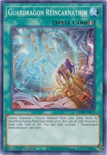 Guardragon Reincarnation MP20-EN077 Common 1st Edition NM Yugioh Card