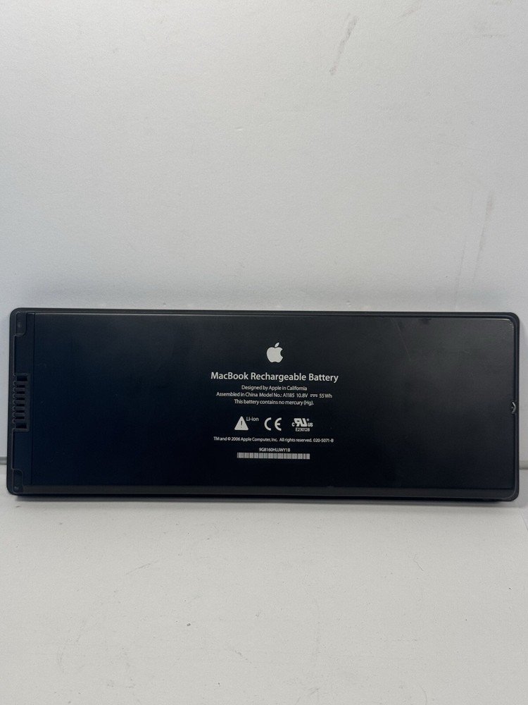 Macintosh MacBook Black Rechargeable Battery A1185 Untested SOLD AS IS