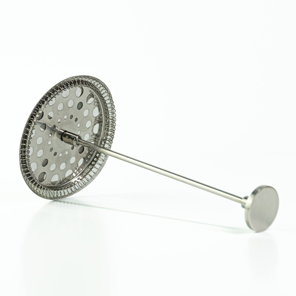 French Press 5pc Stainless Steel Plunger Rod & Filter Assembly Set for 3.75