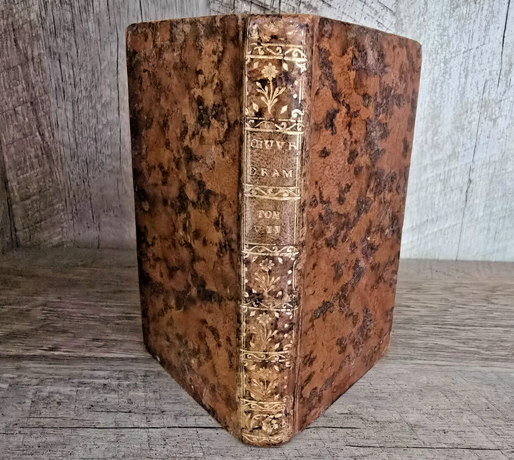 1772 Rare Antique Book - Dramatic Works of Nericault Destouches - Theater Plays Collection