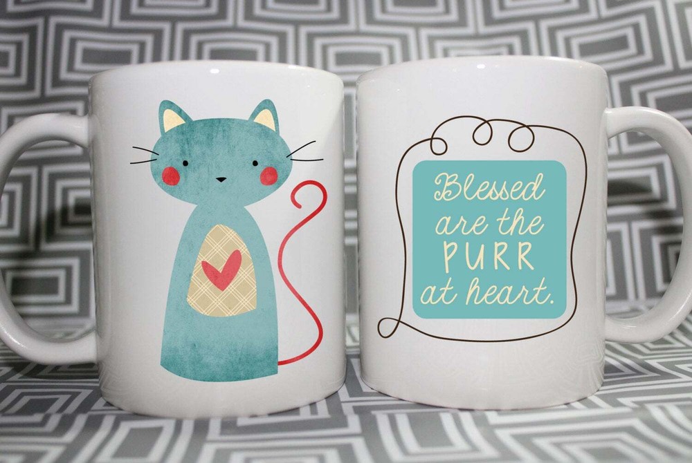 Custom Kitty Cat Mug Personalized And Customized With Free Gift Box