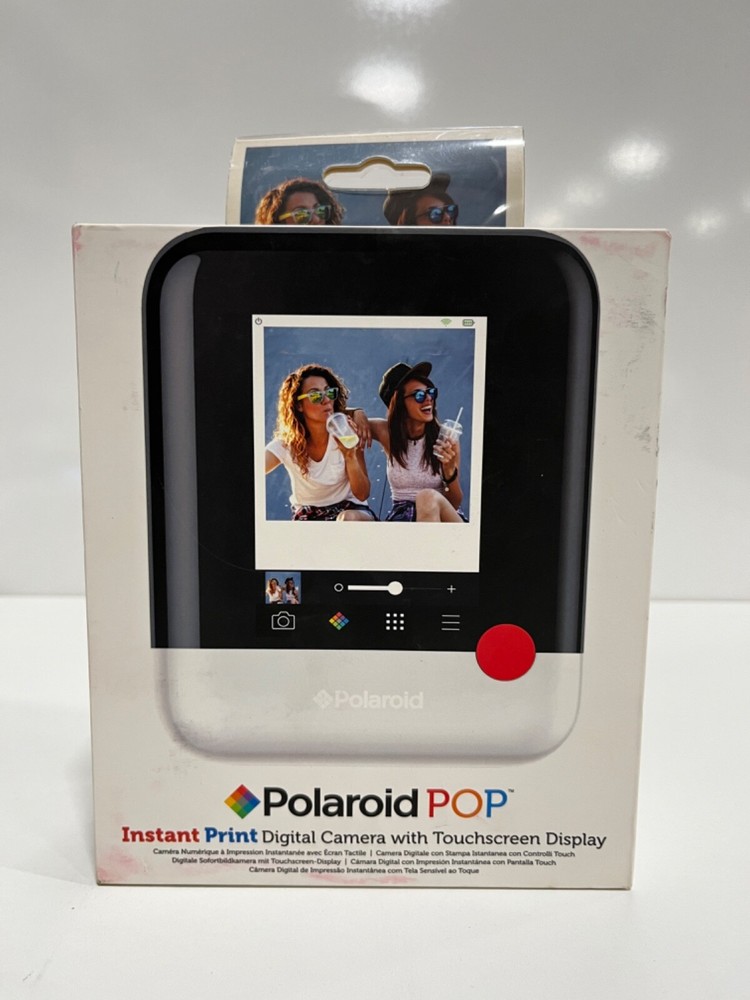 Polaroid POP Black/Touchscreen Instant Print Digital Camera