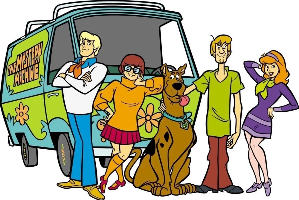 Scooby Doo and The Gang | 24X18 inch POSTER | wall art