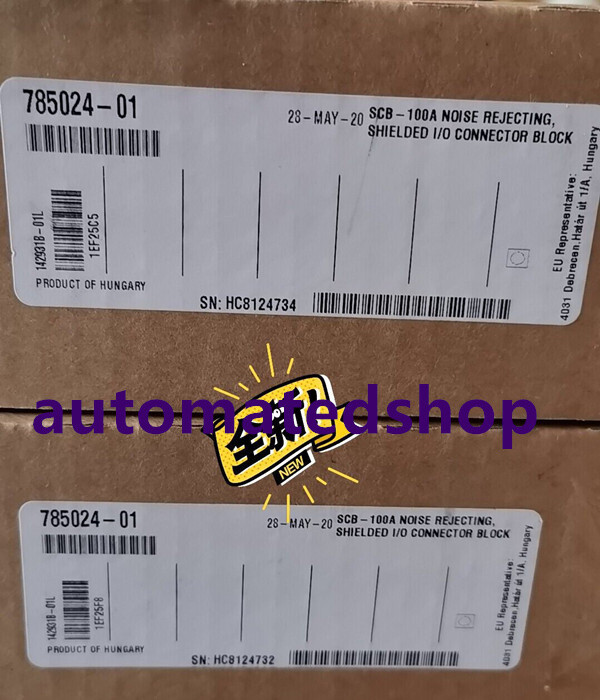 NI SCB-100A Junction Box 785024-01 New