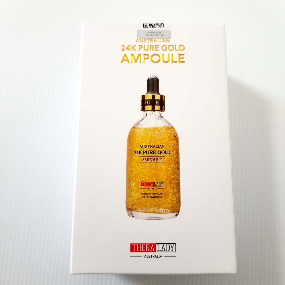 Thera Lady Australian 24K Pure Gold Ampoule – 100ml (Short-Dated Clearance Sale)-image