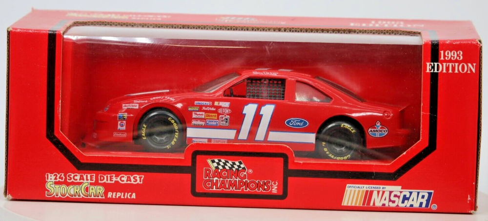 1998 Amoco Bill Elliott #11 1:24 Scale Diecast Racing Champions Car NIB