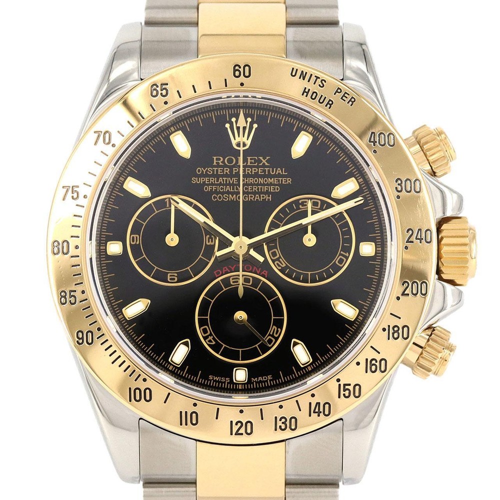 Authentic ROLEX Daytona 116523. SSxYG Automatic #y  #260-005-981-4269