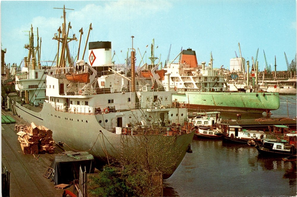 ROTTERDAM, HOLLAND, Rijnhaven, Euro Color Cards, Sleeuwijk Postcard