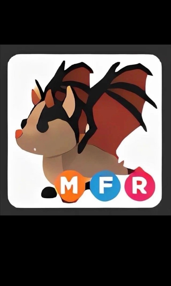 MFR Bat Dragon - Adopt Me -Cheap And Trusted READ DESC (NOT REAL SHIPPING PRICE)