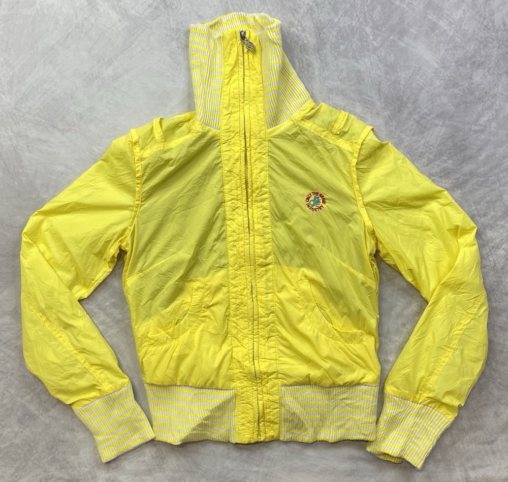 Diesel Lightweight Jacket Yellow Size S Por Uma Vida De Sucesso Only The Brave