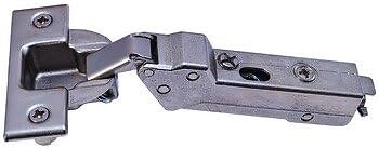 Concealed Hinge, 120°, Half Overlay, Grass TIOMOS Self-Close, 45/9.5, Screw-on;