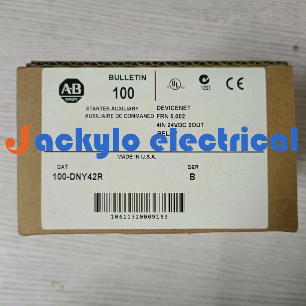 AB 100-DNY42R /B 24VDC Combination Output Module 100-DNY42R New Factory Sealed