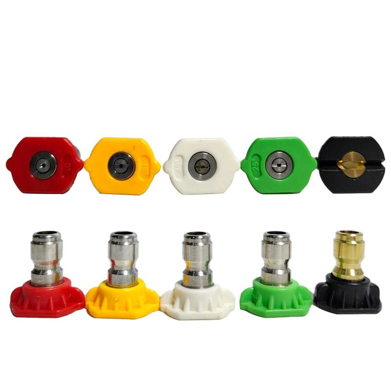 High Pressure Car Wash Gun Kit 3000PSI Nozzle Tips Flexible Hose